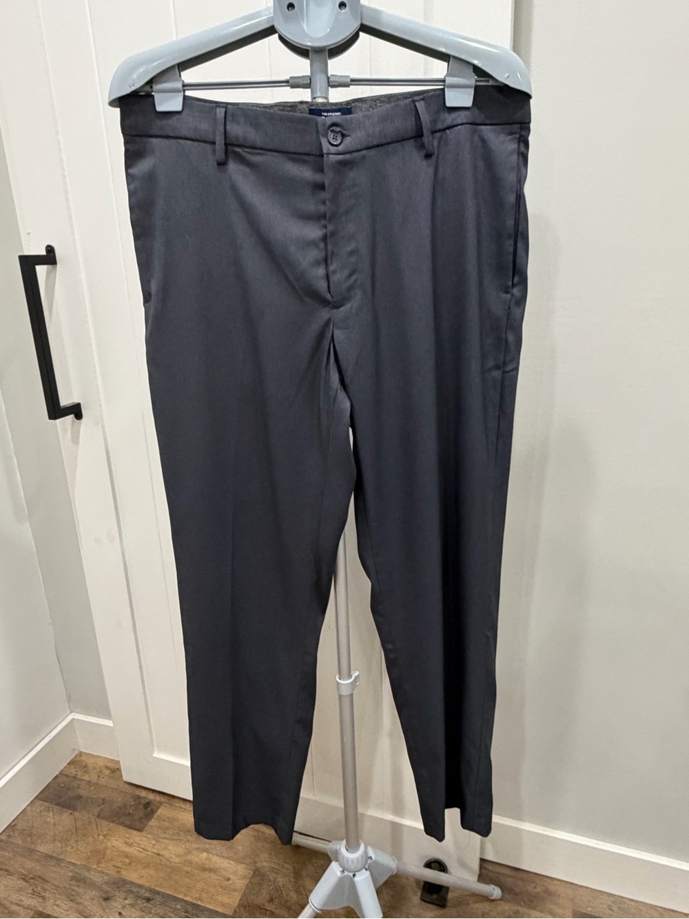 Ben Sherman Men's Blue/Gray Dress Pants - Straight Fit